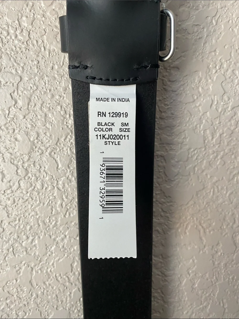 Calvin Klein leather belt Small P  30/32